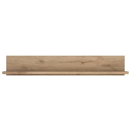 Zidna polica RANI 90x15 cm braon