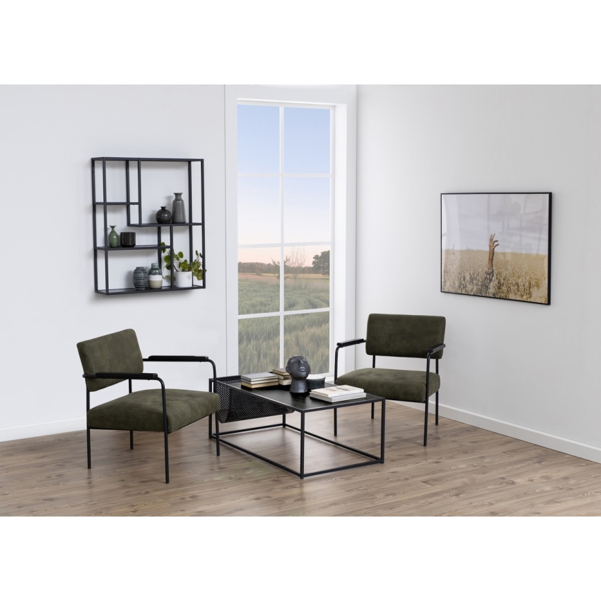 Zidna polica SARON antracit