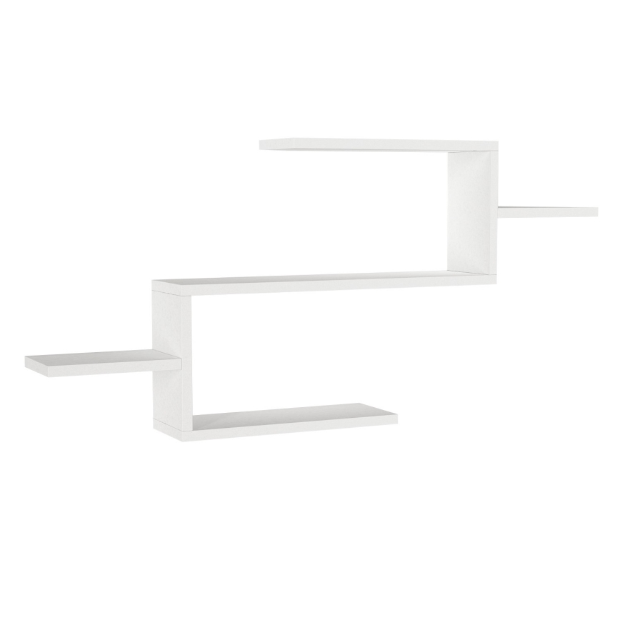Zidna polica TWIST 49,4x104 cm bela