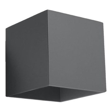 Zidna reflektorska svetiljka QUAD 1 1xG9/8W/230V antracit