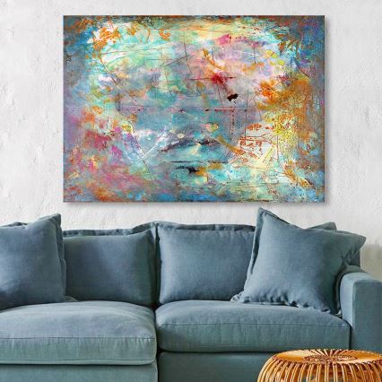 Zidna slika na platnu 70x100 cm, u živim bojama