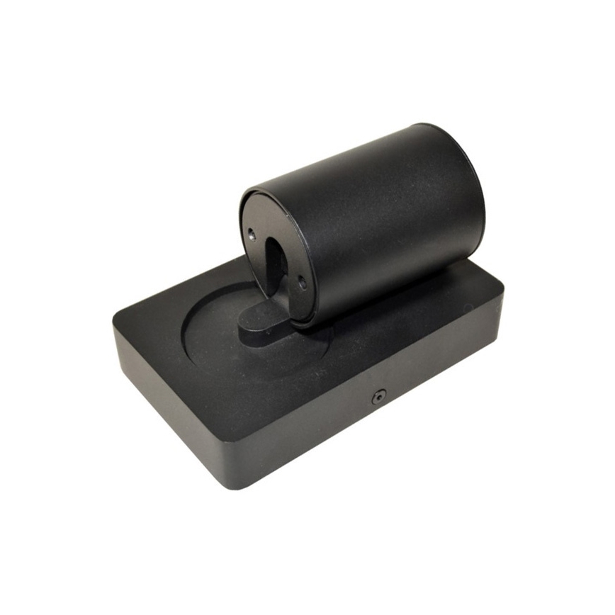 Zidna spot svetiljka TAFT 1xGU10/30W/230V USB crna