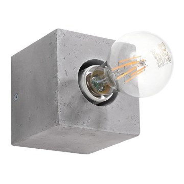 Zidna svetiljka ABEL 1xE27/60W/230V beton