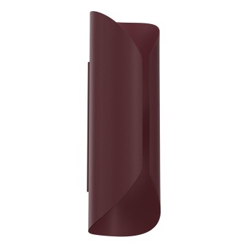Zidna svetiljka BARBOS 2xG9/8W/230V bordo