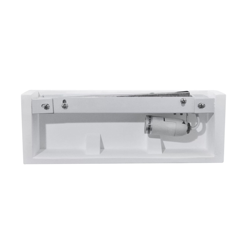 Zidna svetiljka CEGIELKA 1xE14/12W/230V gips/bela