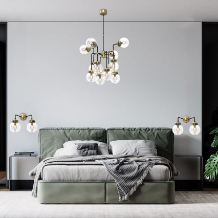 Zidna svetiljka HYDRO 2 2xE14/60W/230V