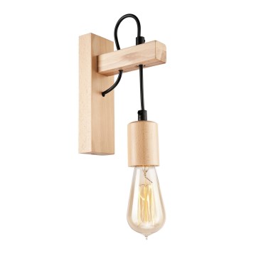 Zidna svetiljka LEON 1xE27/60W/230V bukva