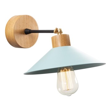 Zidna svetiljka MANAVGAT 1xE27/40W/230V braon/plava