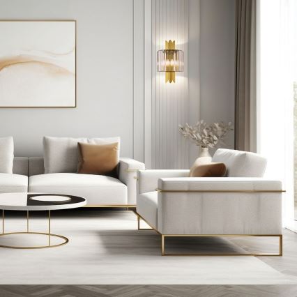 Zidna svetiljka MARGOT 2xE14/40W/230V zlatna