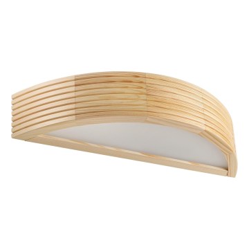 Zidna svetiljka NATURAL MODERN 1xE27/15W/230V borovina