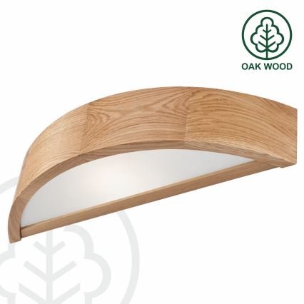 Zidna svetiljka OAK 1xE27/60W/230V hrast