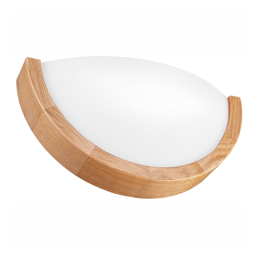 Zidna svetiljka OAK SLIM 1xE27/60W/230V hrast