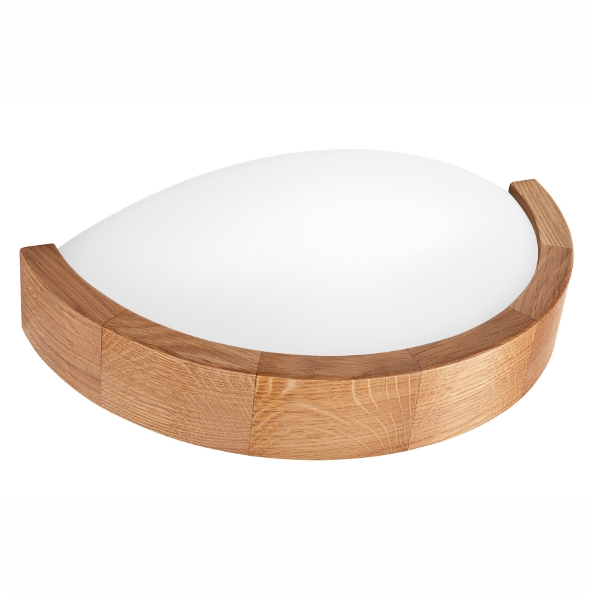 Zidna svetiljka OAK SLIM 1xE27/60W/230V hrast