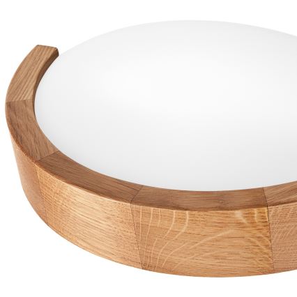 Zidna svetiljka OAK SLIM 1xE27/60W/230V hrast