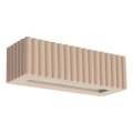 Zidna svetiljka RIGATA 1xE27/15W/230V keramika/taupe