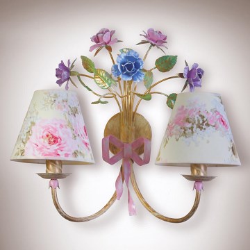 Zidna svetiljka ROMANCE 2xE14/40W/230V