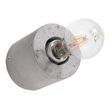 Zidna svetiljka SALGADO 1xE27/60W/230V beton