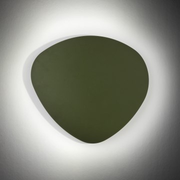Zidna svetiljka STONE 3xG9/8W/230V 37x49 cm zelena