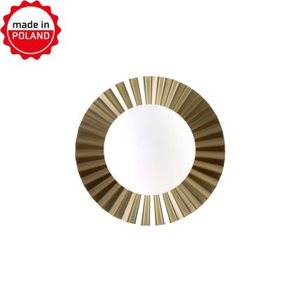 Zidna svetiljka SUNPLISS 1xG9/10W/230V, prečnik 20 cm, zlatna/krem