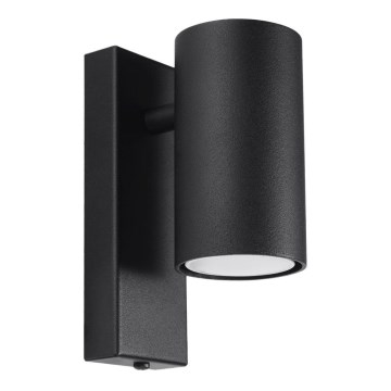 Zidna svetiljka UTTI 1xGU10/40W/230V crna