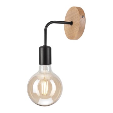 Zidna svetiljka VITO OAK 1xE27/60W/230V