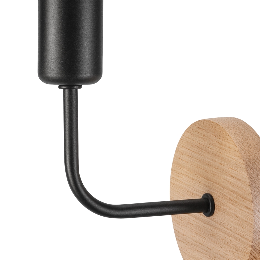 Zidna svetiljka VITO OAK 1xE27/60W/230V