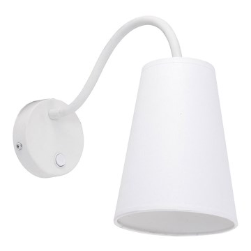 Zidna svetiljka WIRE WHITE 1xE27/60W/230V