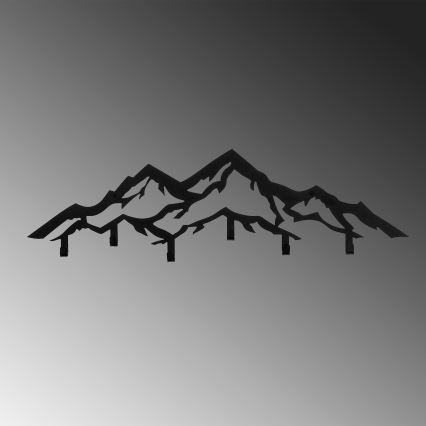 Zidna vešalica 25x80 cm – planine