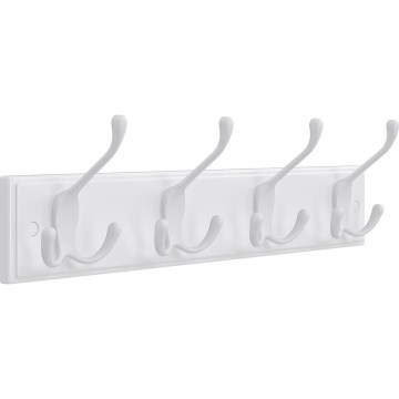 Zidna vešalica KATE 40x11x7 cm bela
