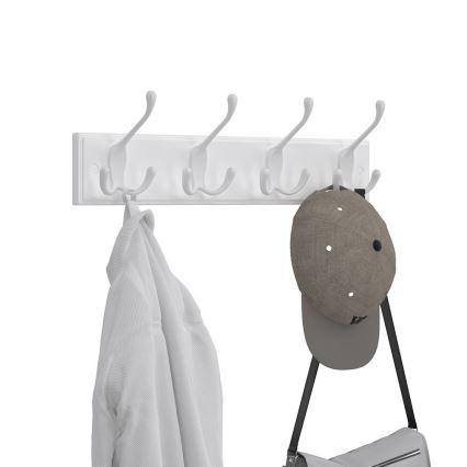 Zidna vešalica KATE bela