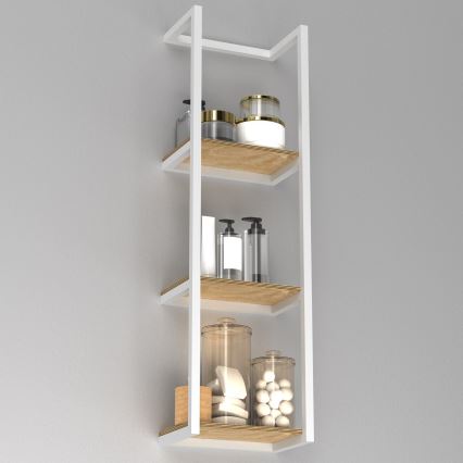 Zidni držač peškira 78x23 cm, beo