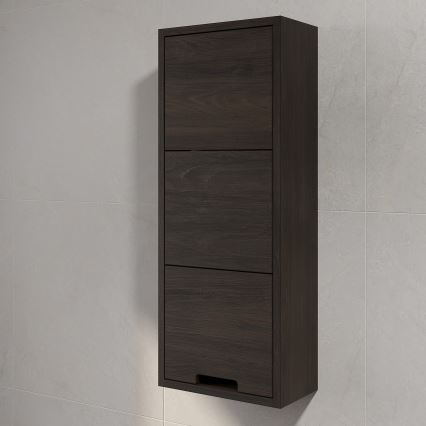 Zidni ormarić za kupatilo GRIBSKOV 90 cm, braon/hrast