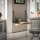 Zidni radni sto TUNA 50x70 cm braon/crna