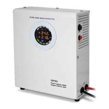 Zidni rezervni izvor napajanja 500 W/800 VA, čisti sinus