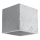 Zidni spot QUAD 1xG9/8W/230V beton