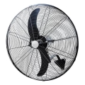 Zidni ventilator 180 W/230 V, prečnik 66 cm, u crnoj boji + daljinski upravljač