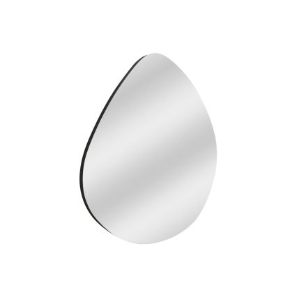 Zidno ogledalo BESSO 60x60 cm crno