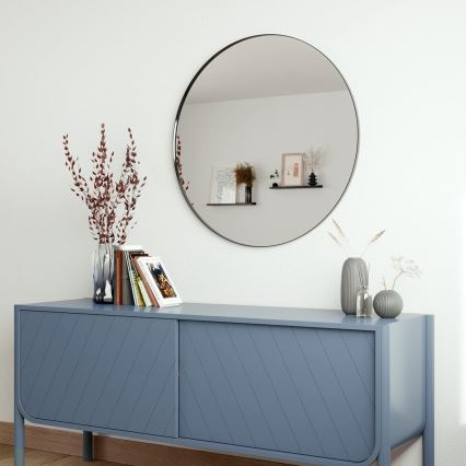 Zidno ogledalo prečnika 81 cm