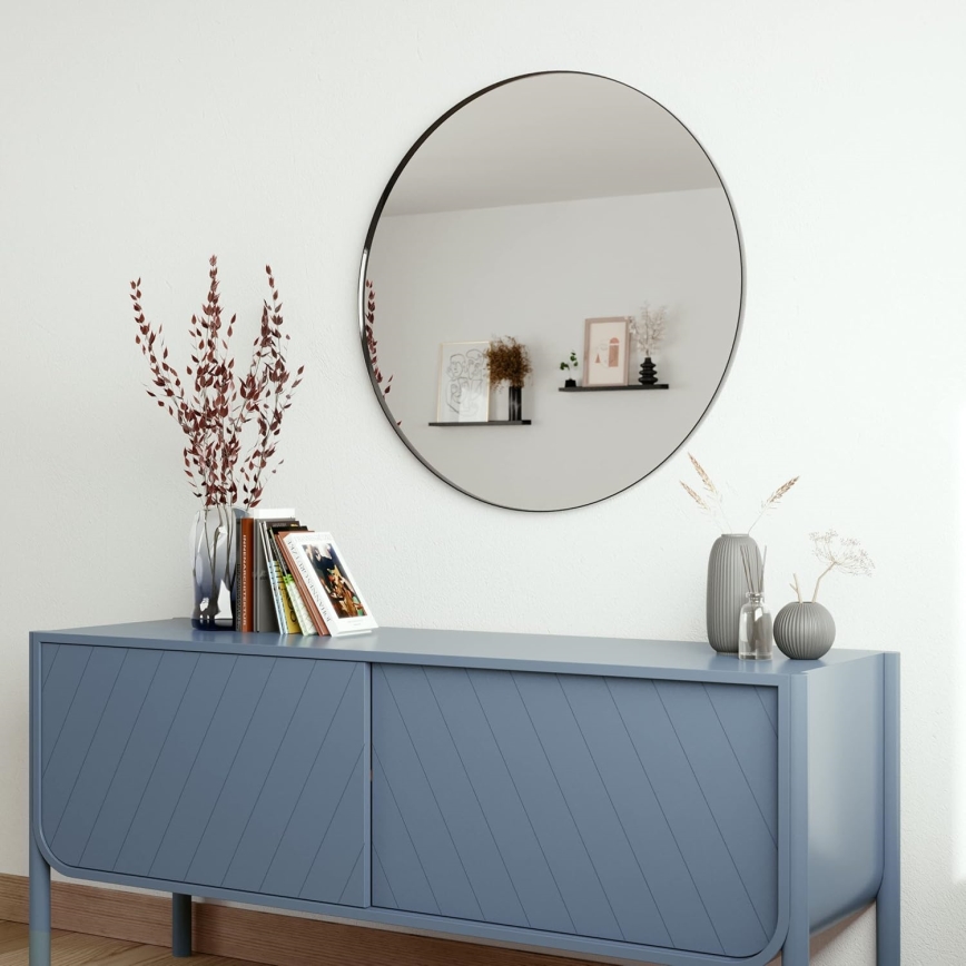 Zidno ogledalo prečnika 81 cm