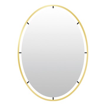 Zidno ogledalo SALEM 80x60 cm zlatno