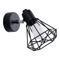 Zidno reflektorsko svetlo ARTEMIS 1xE14/40W/230V crna