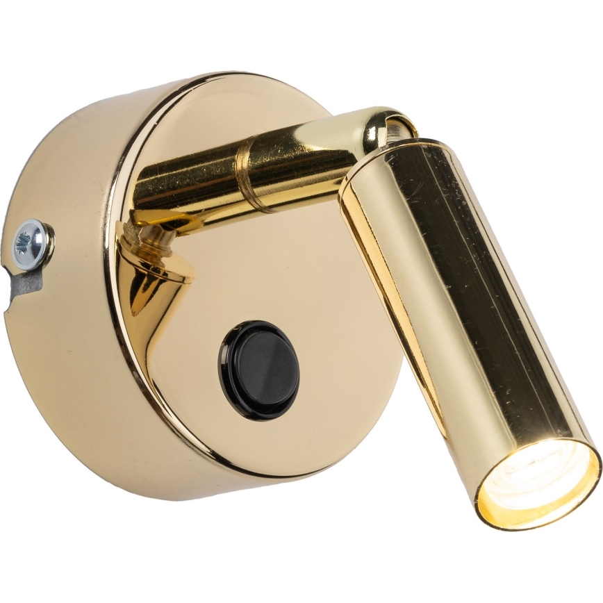 Zidno spot svetlo ENZO 1xG9/8W/230V zlatno