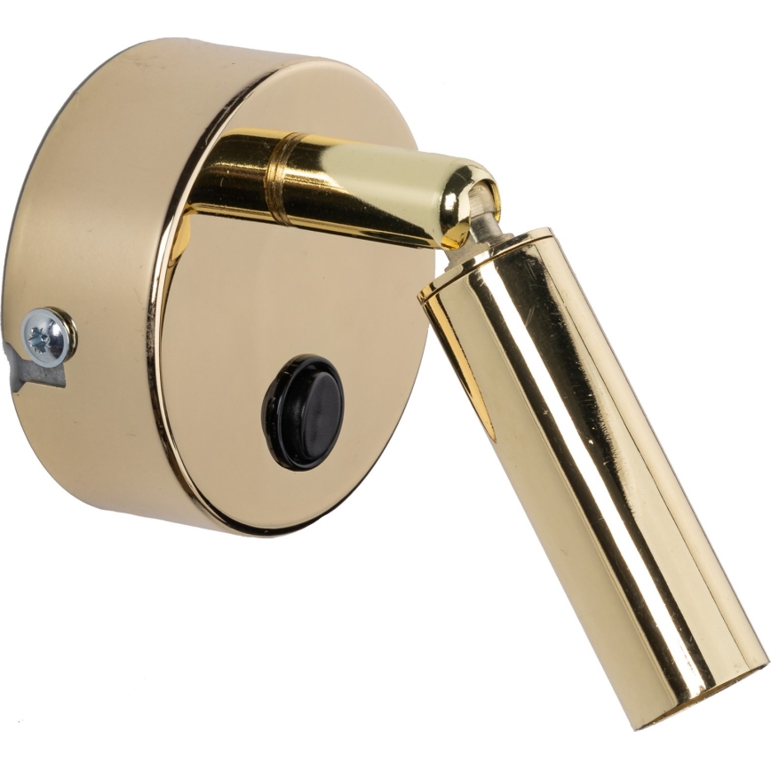 Zidno spot svetlo ENZO 1xG9/8W/230V zlatno