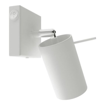 Zidno spot svetlo RING 1xGU10/10W/230V belo