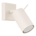 Zidno spot svetlo RING 1xGU10/10W/230V krem boje