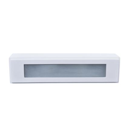 Zidno svetilo BRICK 2xE14/12W/230V gips/bela