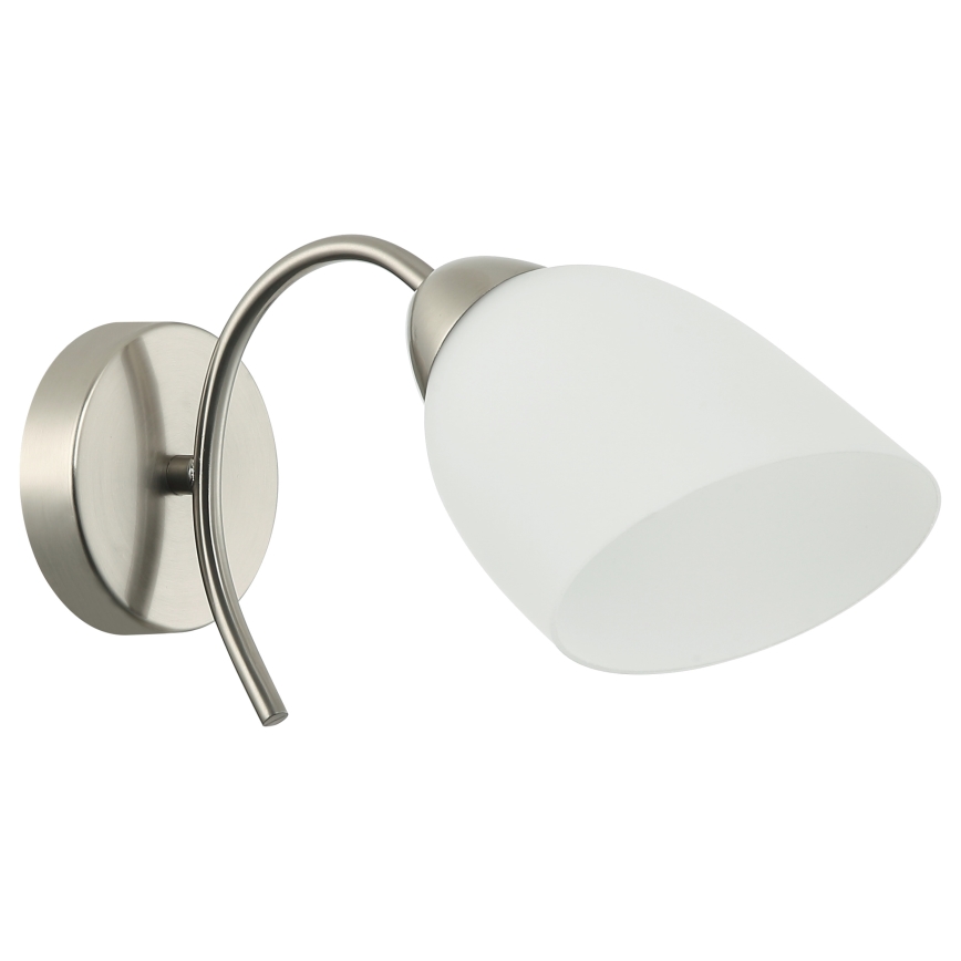 Zidno svetilo DONNA 1xE27/60W/230V nikl