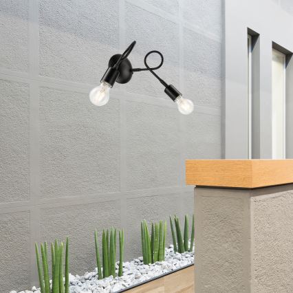 Zidno svetlo HARRY 2xE27/60W/230V