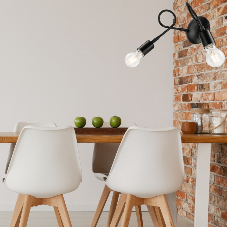 Zidno svetlo HARRY 2xE27/60W/230V