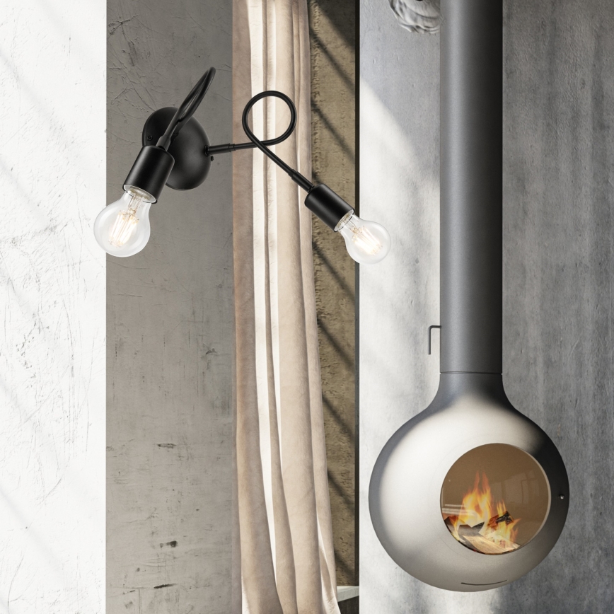 Zidno svetlo HARRY 2xE27/60W/230V